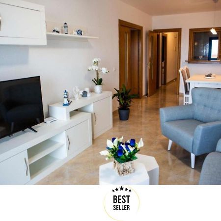 Apartment Las Sirenas, Wifi 100 Mb, Sea View Roquetas de Mar Ngoại thất bức ảnh