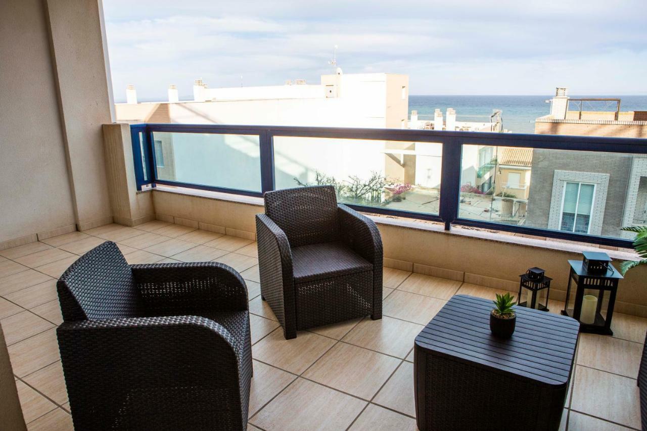 Apartment Las Sirenas, Wifi 100 Mb, Sea View Roquetas de Mar Ngoại thất bức ảnh