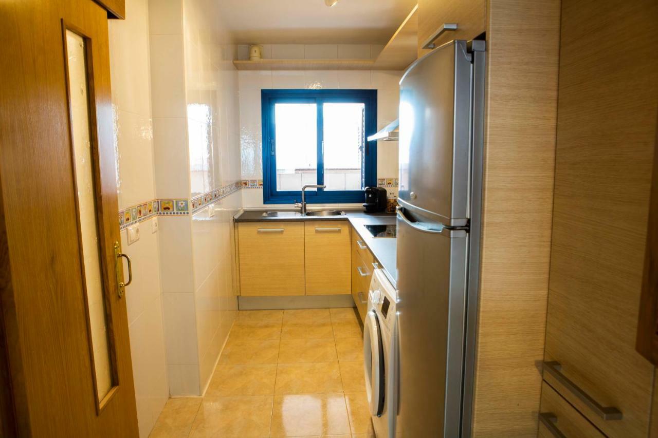 Apartment Las Sirenas, Wifi 100 Mb, Sea View Roquetas de Mar Ngoại thất bức ảnh